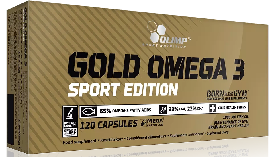 Gold Omega 3 65% Sport Edition (120 капс)